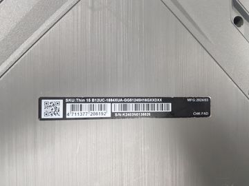 Б/у Ноутбук Msi 15/core i5-12450h ddr5/16gb ddr5/ssd 512 gb/geforce rtx3050 4gb 01-200891142