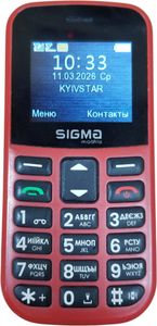 Б/в Мобільний телефон Sigma comfort 50 cf115 easy 01-200825937