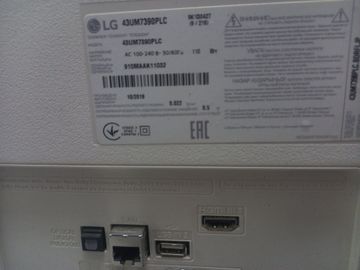 Б/в Телевізор Lg 43um7390 01-200893825