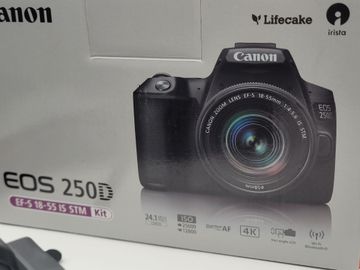 Б/в Фотоапарат Canon eos 250d kit 18-55mm ef-s is stm 01-200896101