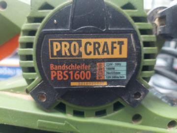 Б/в Шліфмашина стрічкова Procraft pbs-1600 01-200901931