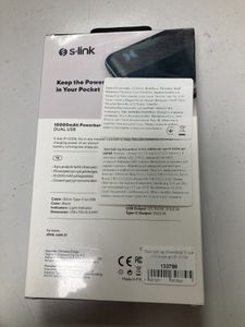 Б/в Повербанк S-Link ip-g12n 10000mah 2.1a dual usb 01-200903740