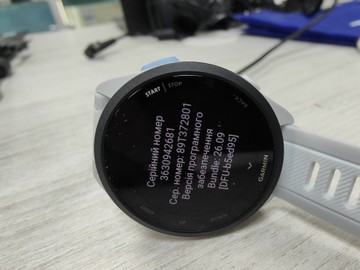 Б/в Смарт-годинник Garmin forerunner 165/slate 01-200928082