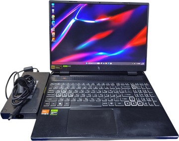 Б/в Ноутбук Acer 16/ryzen 7 7840hs ddr5/16gb ddr5/ssd 512 gb/geforce rtx4070 8gb 01-200933703