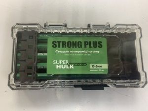 Б/у Набор сверл Strong свердла по кераміці і склу super hulk 01-201011352
