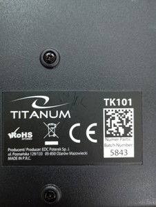 Б/в Клавіатура Titanum tk101 01-201031605