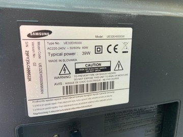 Б/в Телевізор Samsung ue32eh5000 01-200999868