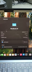Б/в Ноутбук Apple macbook air 13,6" 2025 a3240 / apple m4 10 core сpu/ 8 core gpu/ ram16g/ ssd256gb 01-201041971