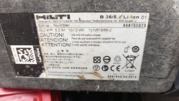 Б/в Перфоратор Hilti te 30-a36 2акб 5,2ah зп 01-201045480