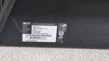 Б/в Монітор Acer b223w 01-201045674