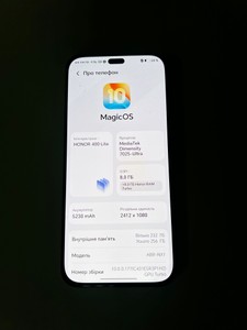 Б/в Мобільний телефон Honor 400 lite 8/256gb 01-201096918