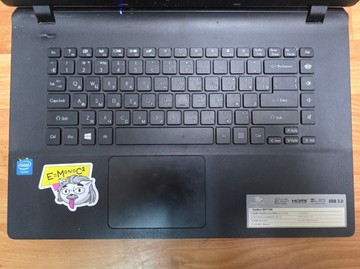 Б/в Ноутбук Packard Bell 15/celeron n2830 ddr3/2gb ddr3/hdd 500 gb/ssd *відсутній/*інтегрована 01-201131454
