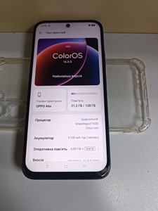 Б/в Мобільний телефон Oppo a6x 4/128gb 01-201138748