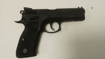 Б/в Пістолет пневматичний Asg cz 75 sp-01 shadow 01-201142605
