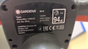 Gardena powermax 1200/32