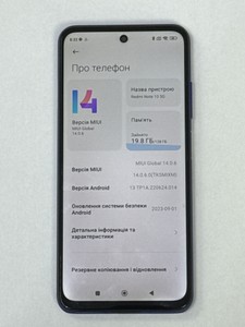 Б/в Мобільний телефон Xiaomi redmi note 10 5g 4/128gb 01-201147578