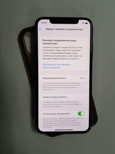 Б/в Мобільний телефон Apple iphone x 256gb 01-201154004