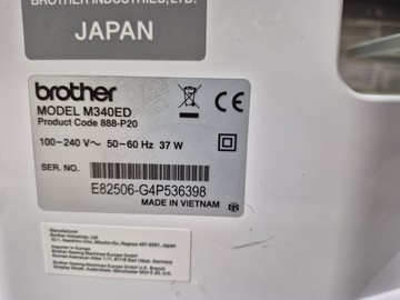 Б/в Швейна машина Brother innov-is m340ed 01-201158360