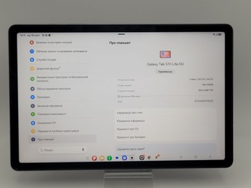 Б/в Планшет Samsung galaxy tab s10 lite 5g 8/256gb 01-201166698