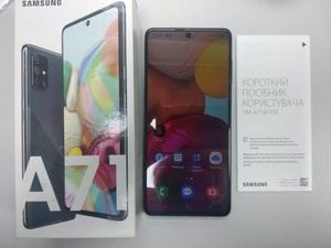 Б/у Мобільний телефон Samsung galaxy a71 sm-a715f 6/128gb 01-201167508