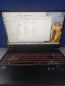 Б/в Ноутбук Acer 15/core i9-12900h ddr5/16gb ddr5/hdd *відсутній/ssd 512 gb/geforce rtx4060 8gb 01-201170742