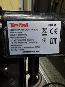 01-200621282: Tefal optigrill+ xl gc722834