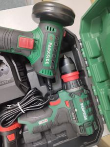 01-200767254: Parkside pbsa 12 e4 + pwsa 12 c2 + 1 акб + зп