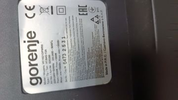 01-200788640: Gorenje vc 1821 dpwrii