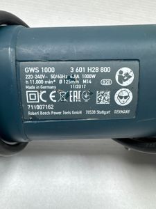 01-200789022: Bosch gws 1000
