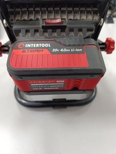 Б/в Ліхтар Intertool wt-0349 + 1акб 4ah зп 01-200835005