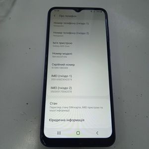 Б/в Мобільний телефон Samsung galaxy a03 core 2/32gb 01-200876580