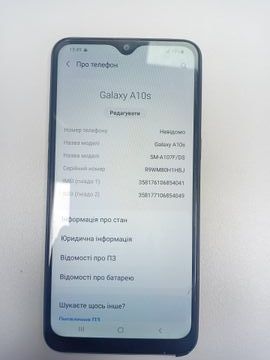 Б/в Мобільний телефон Samsung a107f galaxy a10s 2/32gb 01-200885106