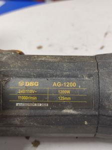 Б/в Шліфмашина кутова Dsg ag-1200 01-200885138