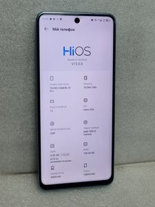 Б/в Мобільний телефон Tecno camon 19 pro 8/128gb 01-200886982