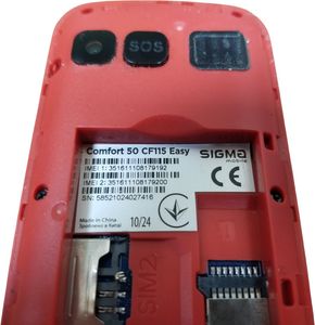 Б/в Мобільний телефон Sigma comfort 50 cf115 easy 01-200825937