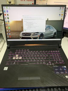 Б/в Ноутбук Asus 17/core i7-10750h ddr4/32gb ddr4/hdd *відсутній/ssd 1000 gb/geforce rtx2070 8gb 01-200927062