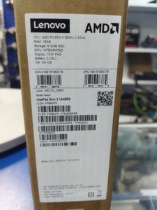 Б/в Ноутбук Lenovo 15/ryzen 5 5625u ddr4/16gb ddr4/ssd 512 gb/*інтегрована 01-200938015