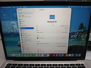 Б/в Ноутбук Apple makbook air 13,3"/ m1/ ram16gb/ ssd512gb/ gpu 8 core 01-200940632