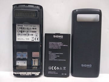 Б/в Мобільний телефон Sigma x-style 34 nrg type-c 01-200941047