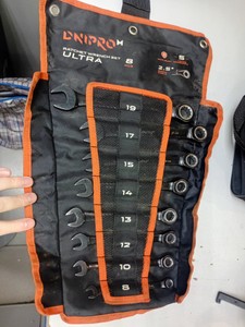 Б/у Набор инструментов Dnipro-M ultra ratchet wrench set 8-19mm 8шт 01-200949349