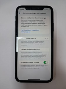 Б/в Мобільний телефон Apple iphone 11 64gb 01-200955317