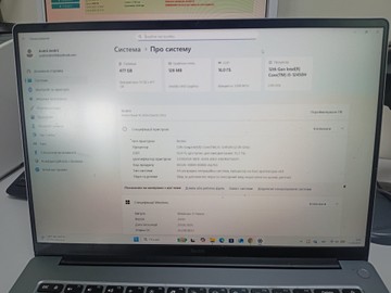 Б/в Ноутбук Xiaomi 15/core i5-12450h ddr5/16gb ddr5/ssd 480 gb/*інтегрована 01-200955873