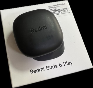 Б/в Навушники Redmi buds 6 play black 18-000096184