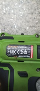 Б/в Шурупокрут Procraft pa-18 li pro 01-200966675