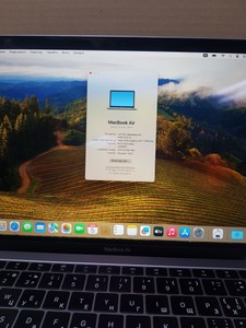 Б/у Ноутбук Apple macbook air a1932 13,3`` core i5 1,6ghz/ram8gb/ssd256gb/intel uhd graphics 617 01-200971506