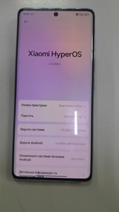 Б/в Мобільний телефон Xiaomi redmi note 14 pro 8/256gb 01-200991523