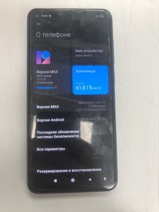 Б/в Мобільний телефон Xiaomi redmi note 9 4/64gb 01-201001345