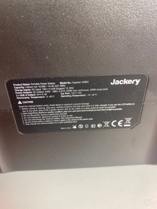 Б/в Зарядна станція Jackery explorer 240eu 01-201007136