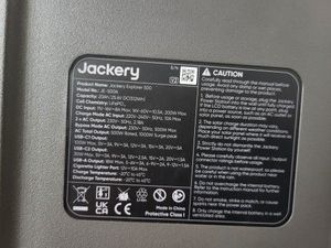 Б/в Зарядна станція Jackery explorer 500 v2 01-201012309