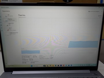 Б/у Ноутбук Lenovo 15/core 7 240h ddr4/16gb ddr4/hdd *відсутній/ssd 1000 gb/*інтегрована 01-201005209